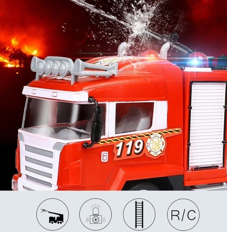 Camion dei pompieri controllati da remoto