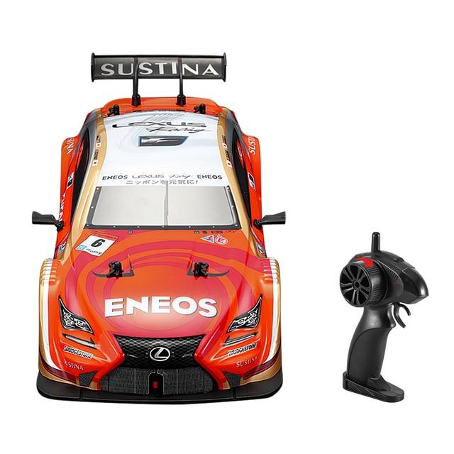 Voiture de course télécommandée thermique Orange Lexus Standard