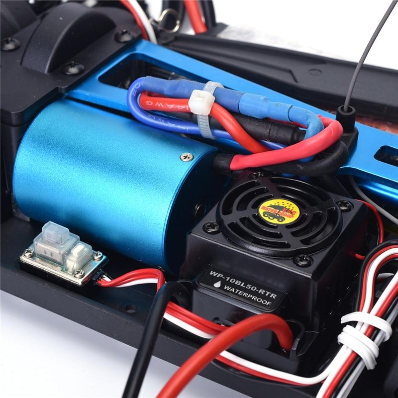 Auto a radio-controllo elettrica senza cespuglio