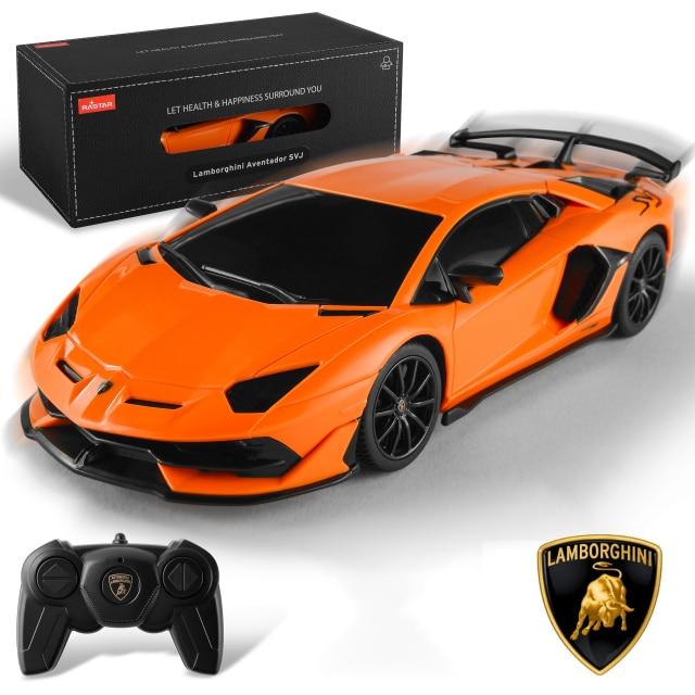 Voiture télécommandée Lamborghini Aventador Orange / Oui